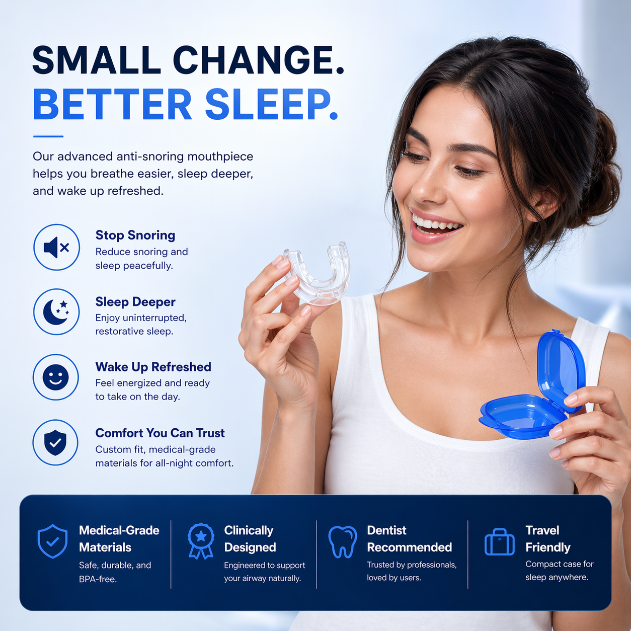 Anti-Snore Mouthpiece